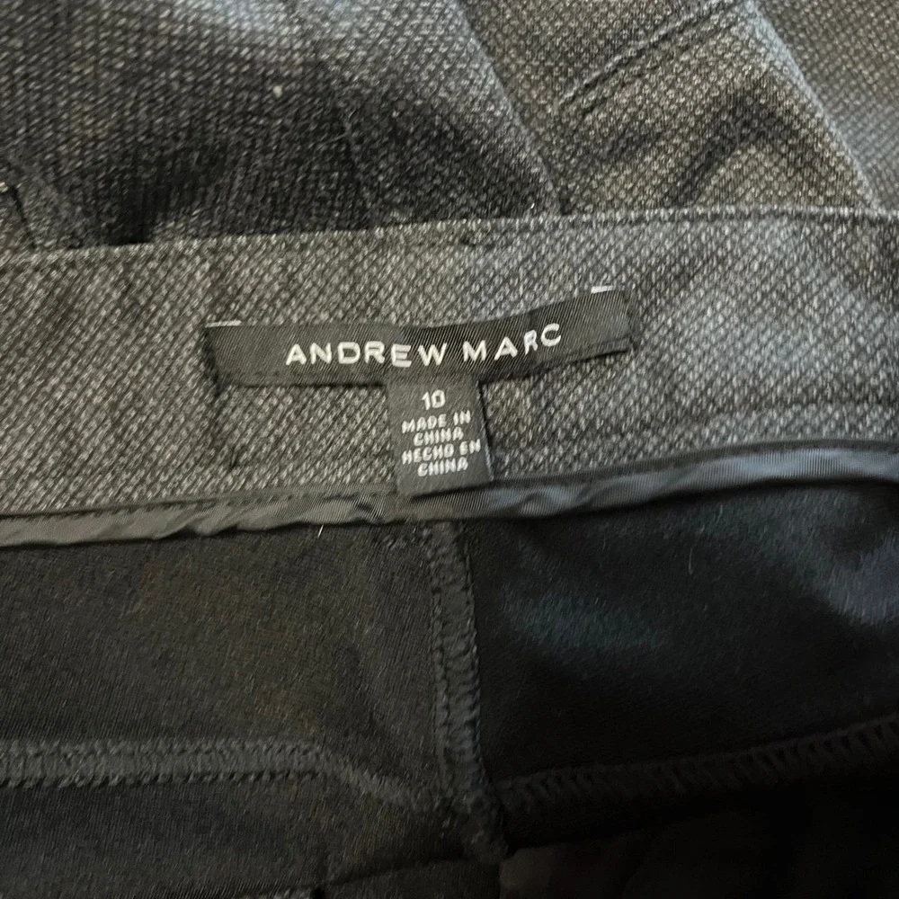 Andrew Marc‎ Women's Black Stretch Pants Trousers Size 10